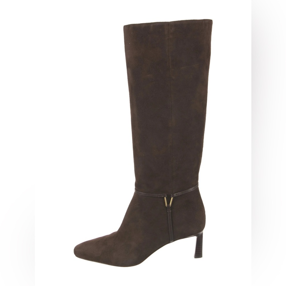 Veronica Beard Kenzie Mid-Heel Tall Boot